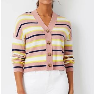 Cropped boyfriend cardigan